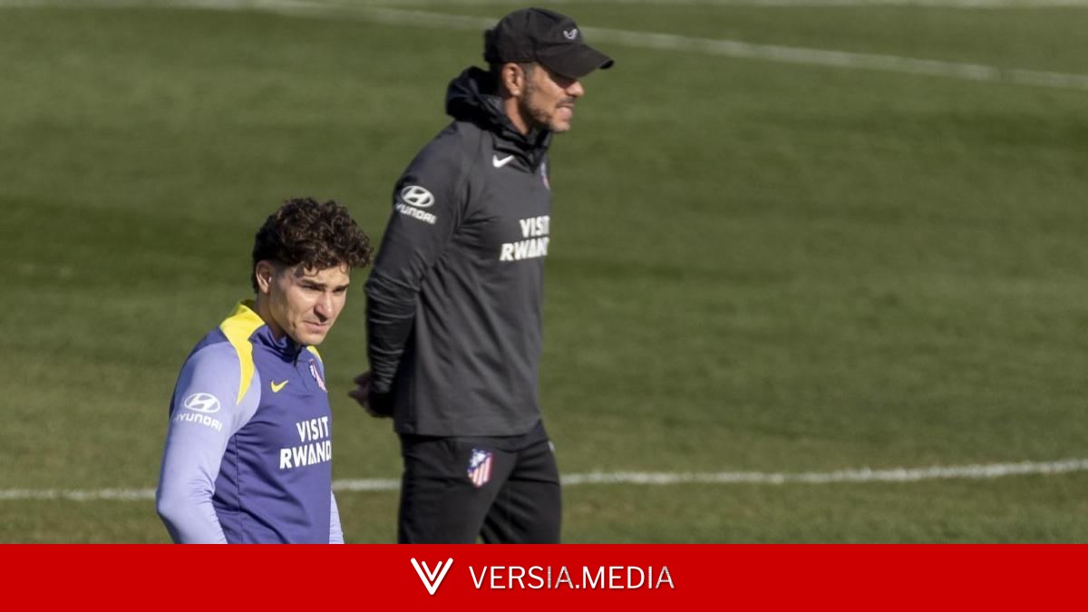Simeone, rotundo sobre el futuro de Julián:
