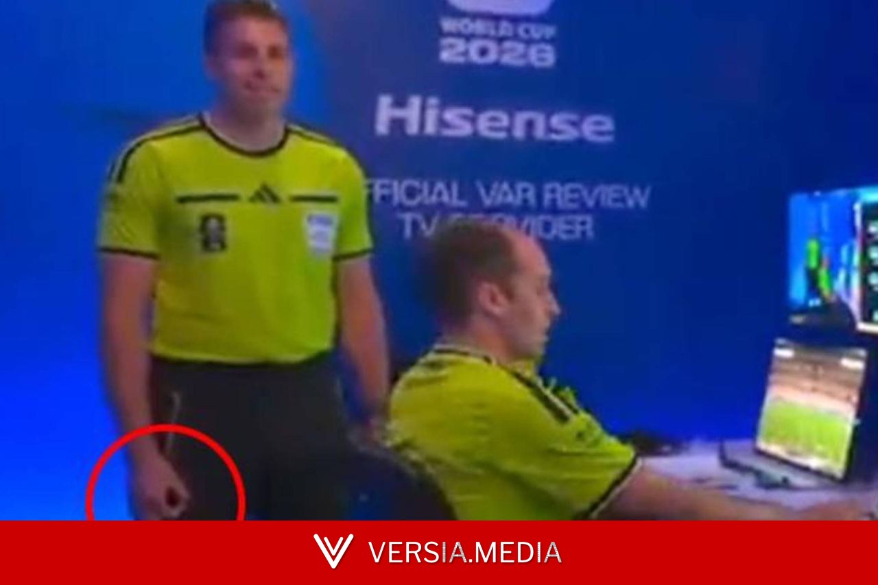 Polémico gesto de un árbitro: ¿mensaje supremacista blanco o una broma viral? — Sport | Versia.media