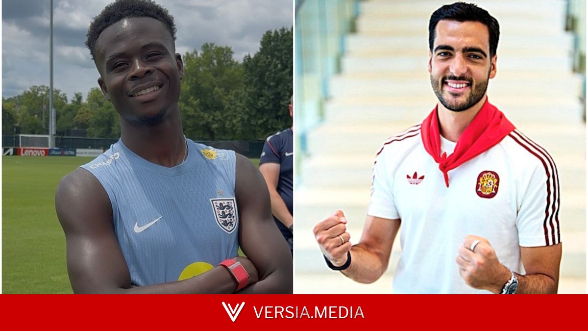 Saka, a MARCA: "Estoy muy orgulloso del gol de Mikel Merino, tuvo que luchar mucho"