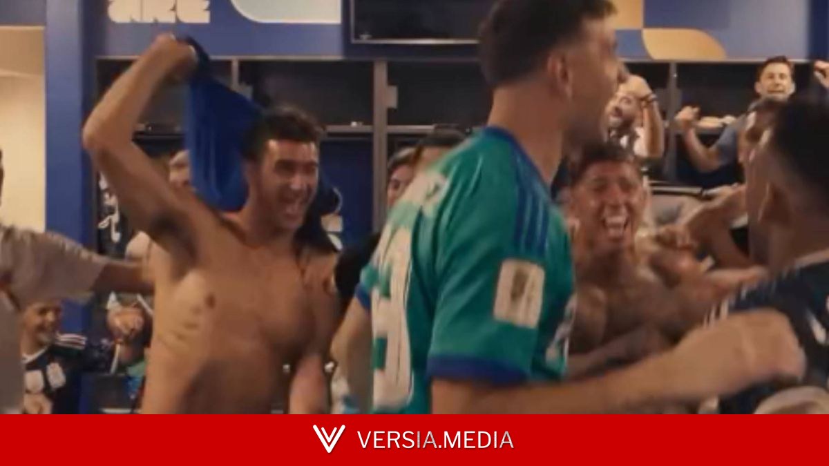 Las canciones de Argentina en su locura en el vestuario tras ganar a Inglaterra