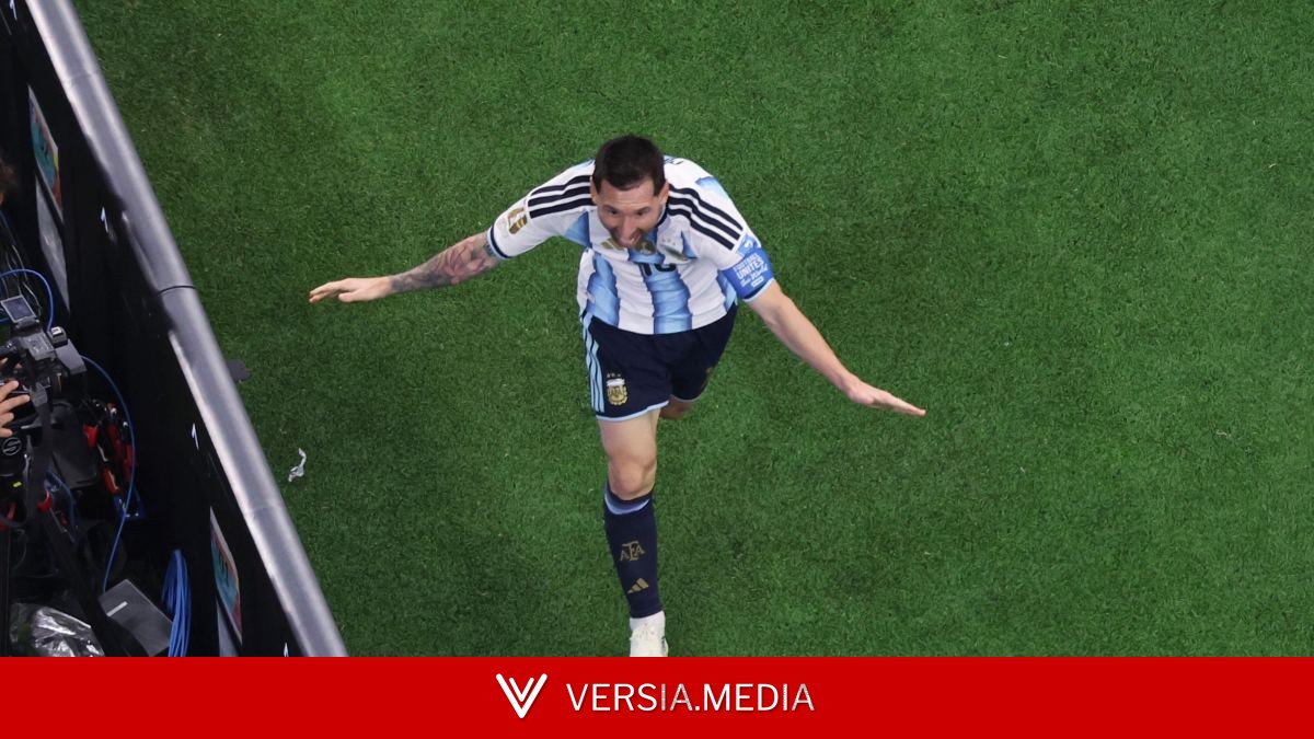 "Messi, en el mismo día que Maradona"