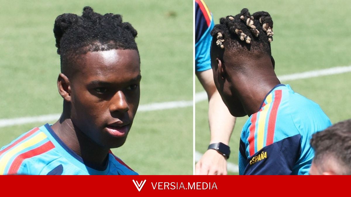 Nico Williams cambia de 'look' antes de los cuartos