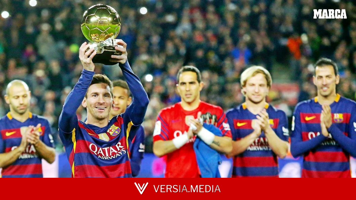 Guiño del Balón de Oro a Messi