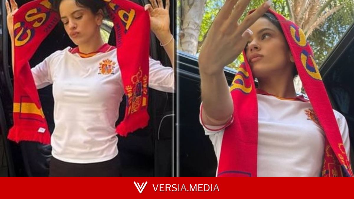 La bufanda viral de Rosalía, Javier Bardem y Penélope cruz conquistan el Mundial: "¡Ganamos 3-0!"