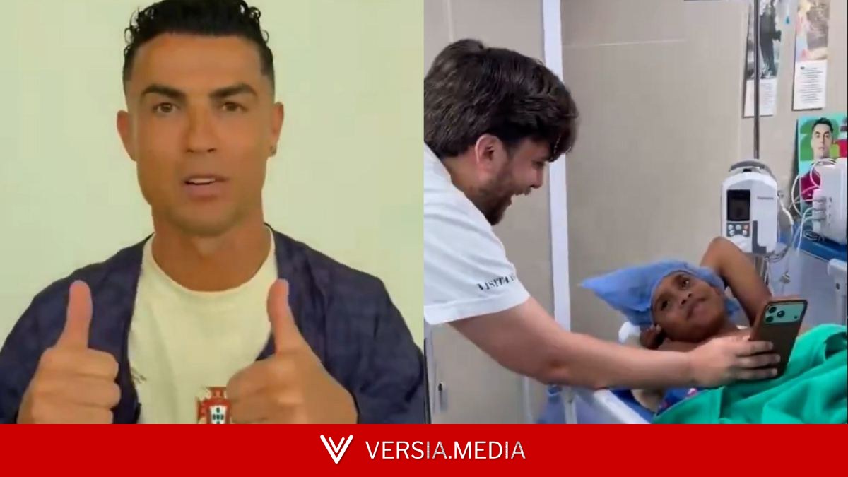El bonito gesto de Cristiano Ronaldo con Andrés, el niño venezolano que lo perdió todo en el terremoto