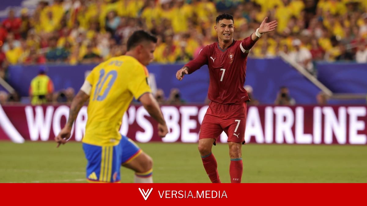 Colombia desnuda a Portugal
