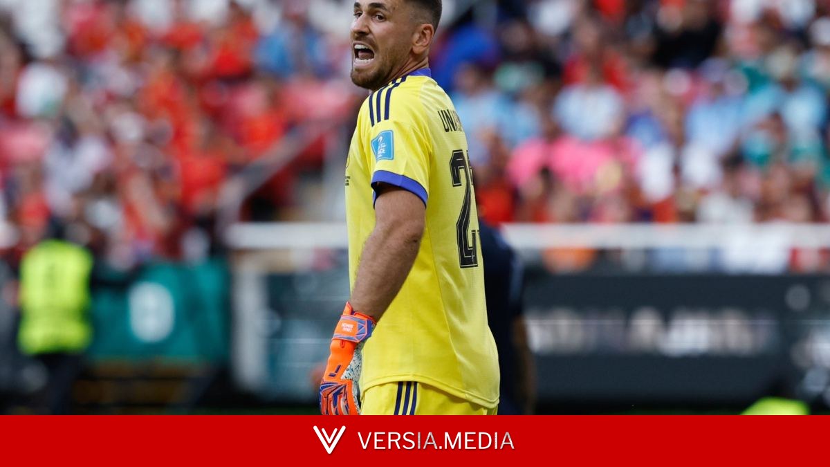 Unai Simón dibuja el partido ante Argentina: "Creemos que será parecido al de Uruguay"