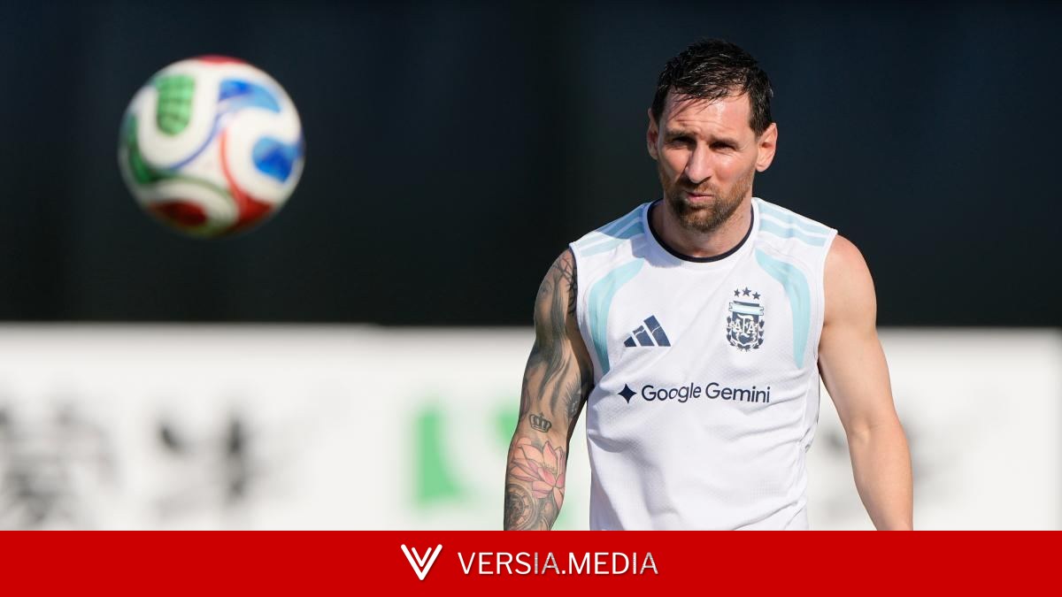 Dos episodios entre Messi y el árbitro del Argentina-Cabo Verde