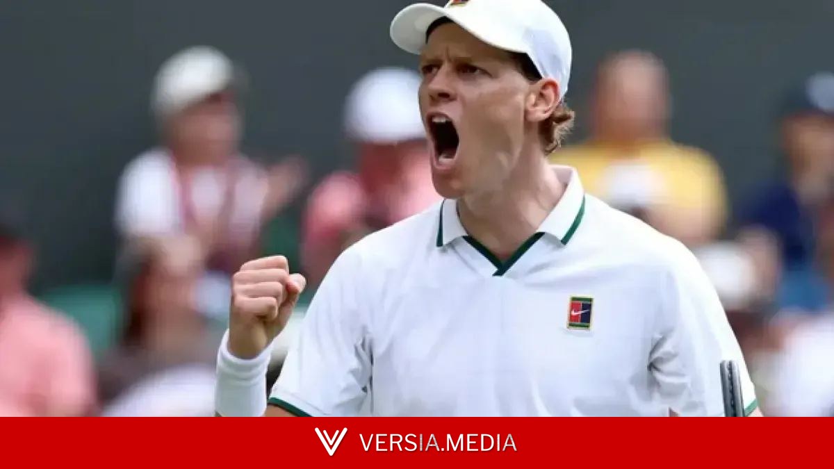 Paliza descomunal de Sinner a Djokovic en Wimbledon