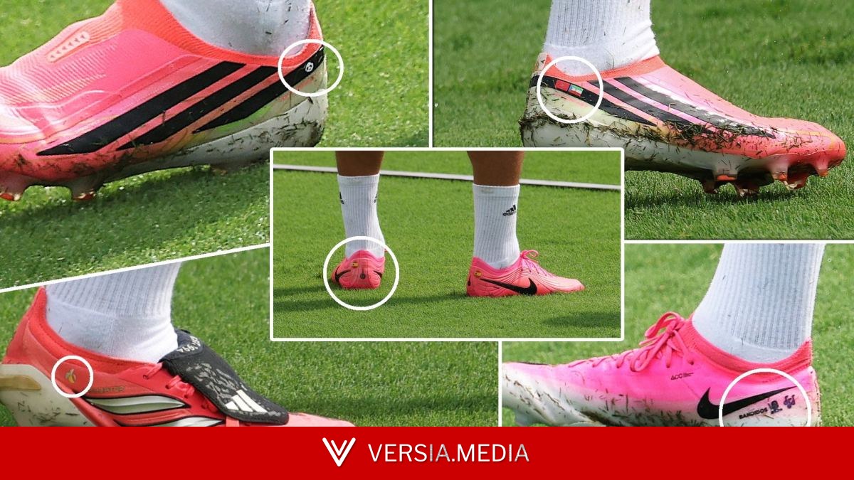 Los detalles de las botas de los futbolistas de la selección española
