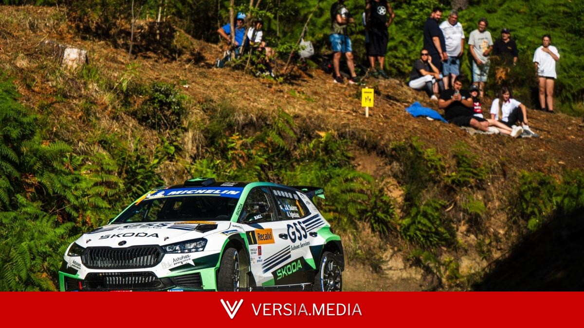 El Rally Rías Baixas, en ebullición: ’Cohete’, al segundo con Ruiloba y Ares