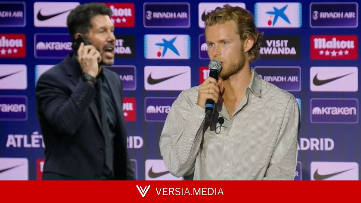 La llamada de Simeone que convenció a Hjulmand: "Me explicó lo que significa ser jugador del Atlético"