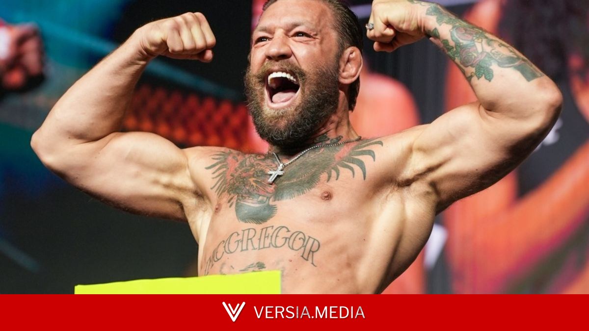 Así ha sido el último careo entre McGregor y Holloway antes del UFC 329