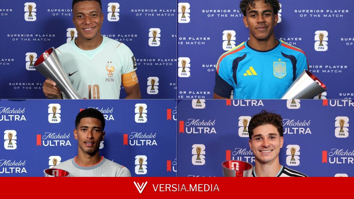 LaLiga aprieta la pelea con la Premier con un pleno de MVPs en los cuartos de final del Mundial