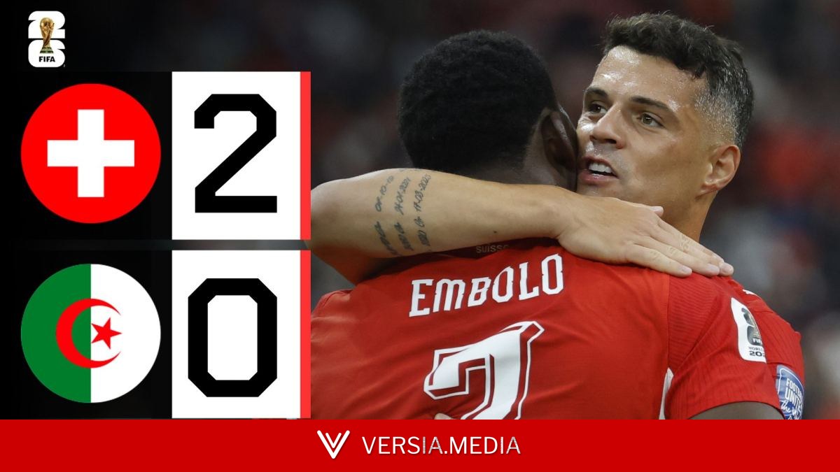 Suiza 2-0 Argelia I Resumen Mundial 2026