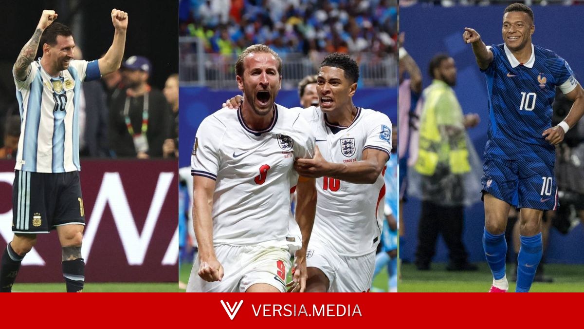 Messi, Mbappé y Bellingham encabezan el pichichi del Mundial<br>