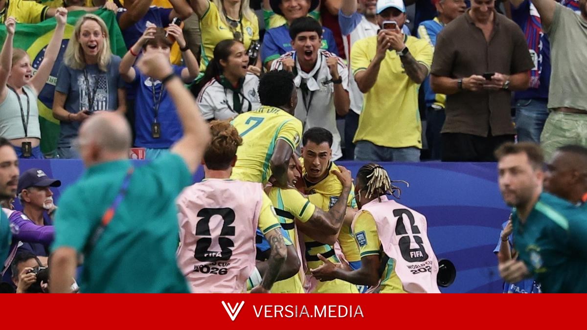 2-1: Brasil se salva 'in extremis'