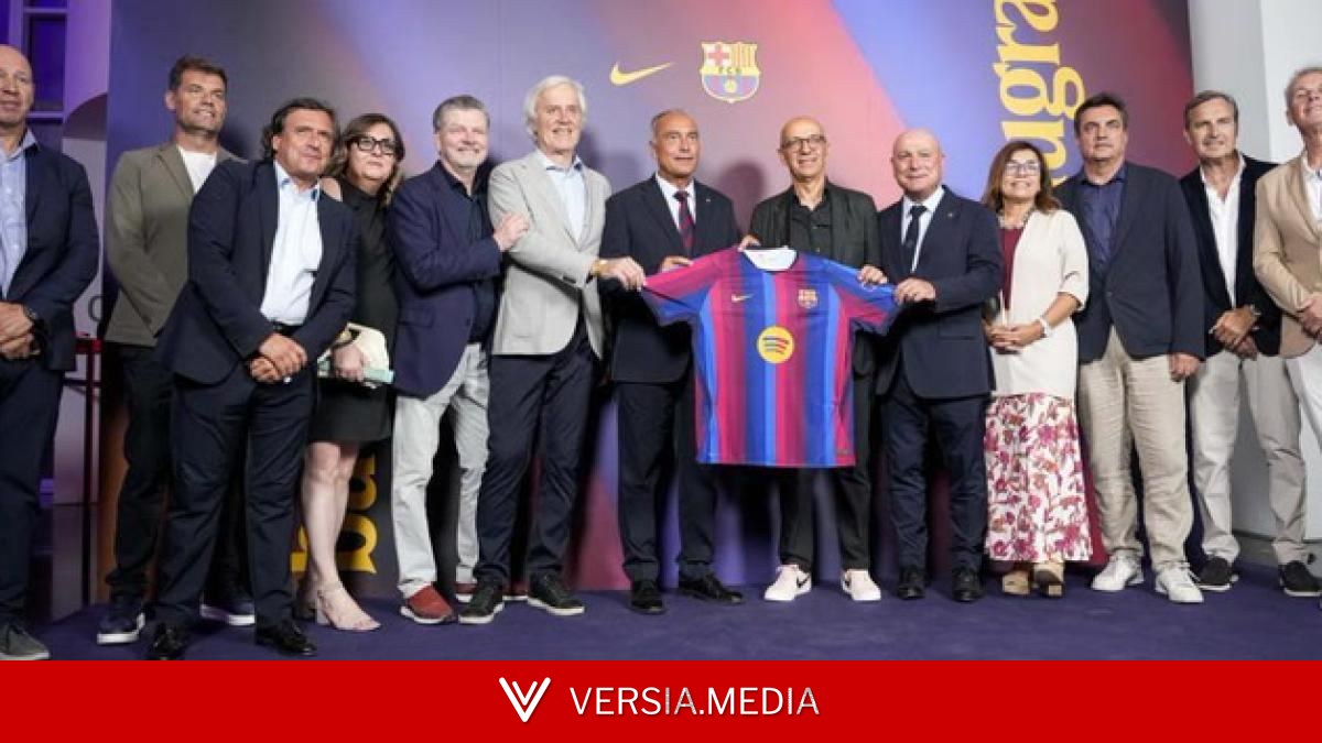 El Barça presenta su nueva camiseta