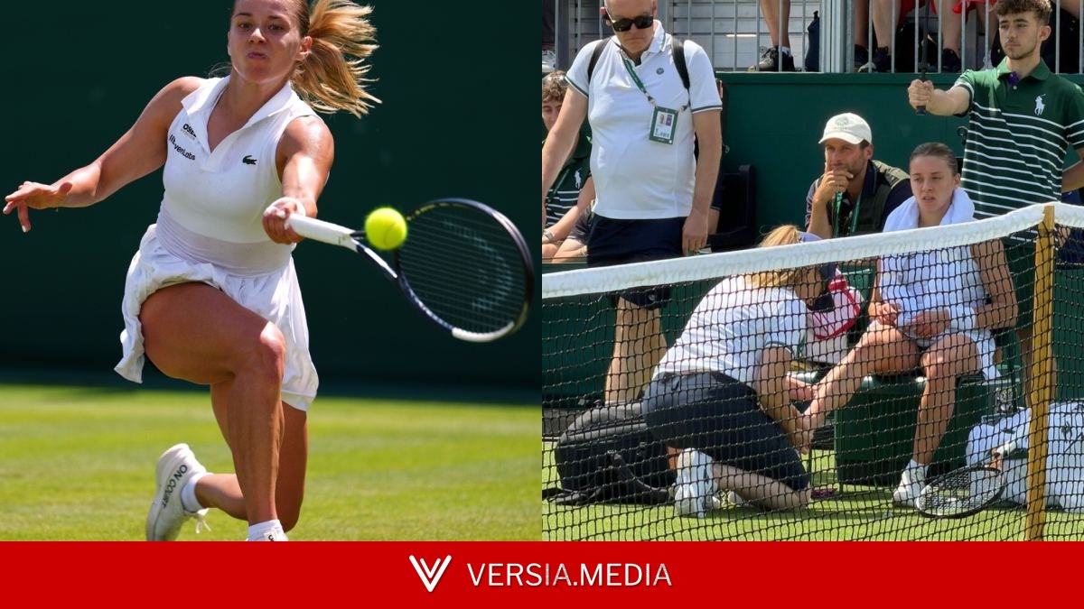 La subcampeona de Roland Garros pierde de la forma más cruel después de tener bola de partido
