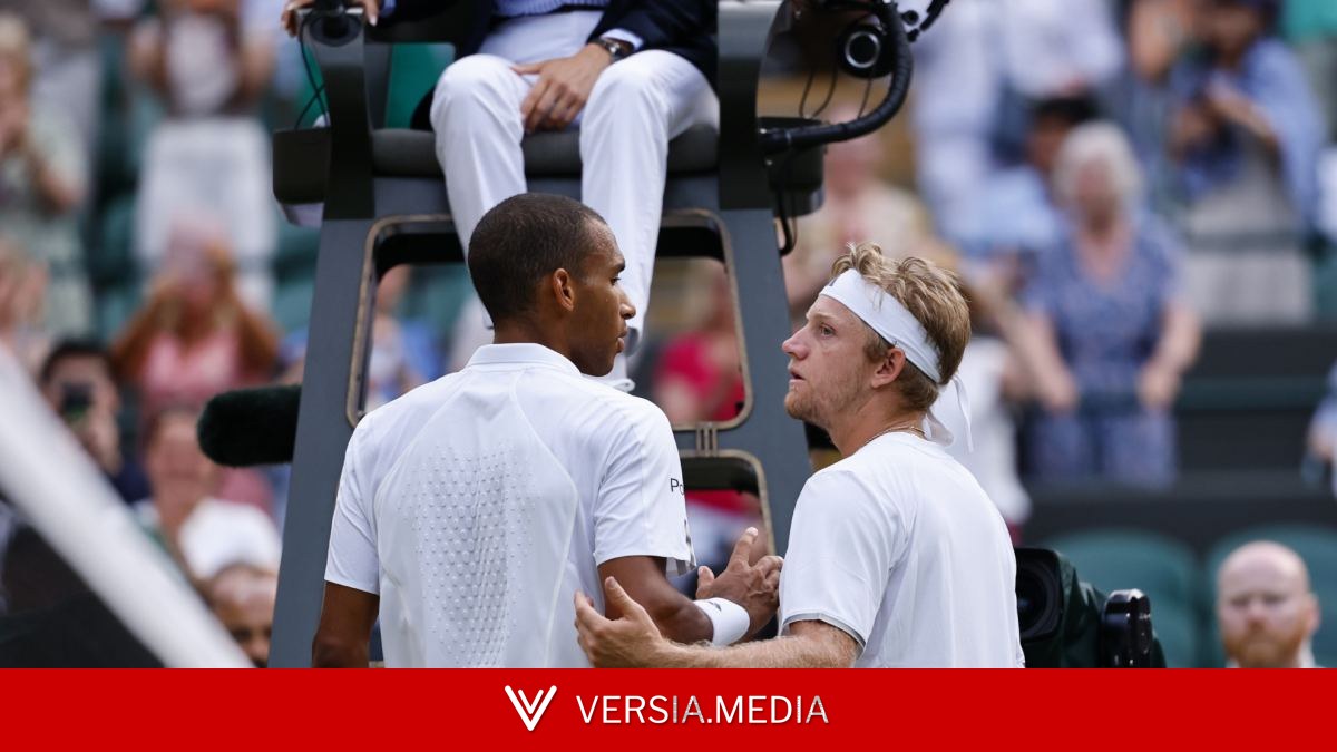 El encontronazo en la red entre Aliassime y Davidovich: "Es una regla vergonzosa"