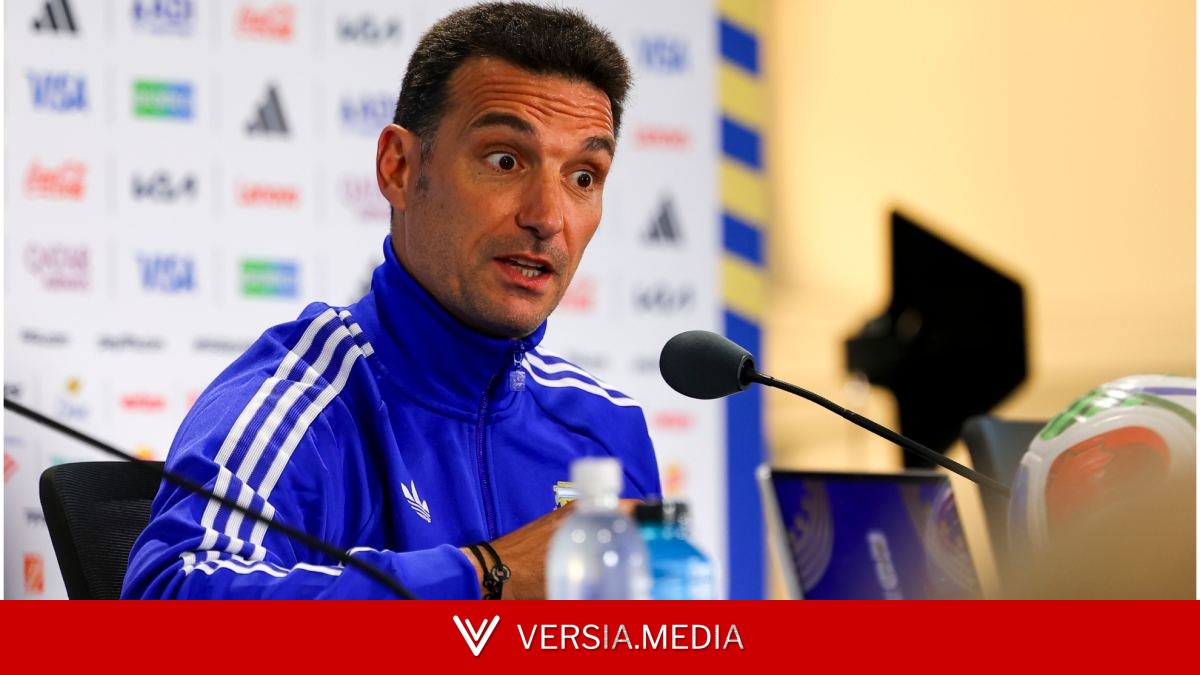 Scaloni: "Hay bastante gente que no quiere que ganemos y eso nos sirve"