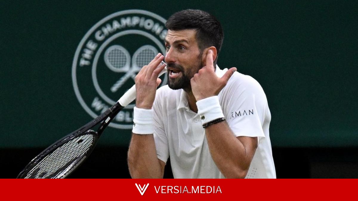 Gesta sobrehumana de Djokovic hacia Sinner en Wimbledon