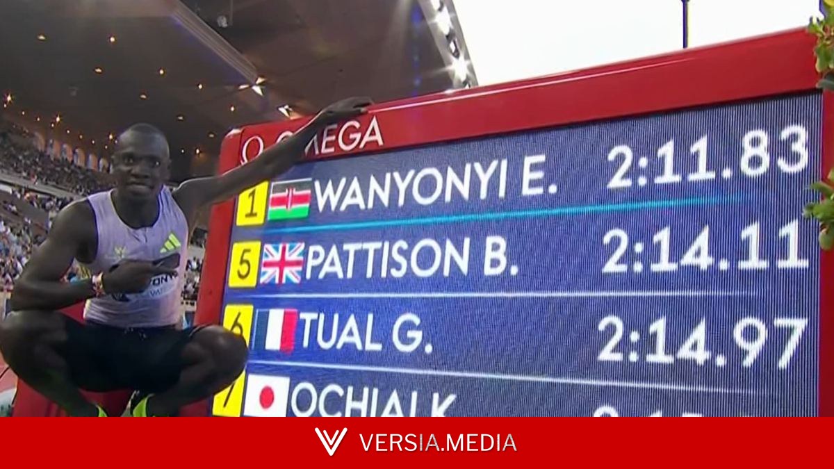 Wanyonyi bate el récord del mundo de los 1.000... que tenía ya 27 años