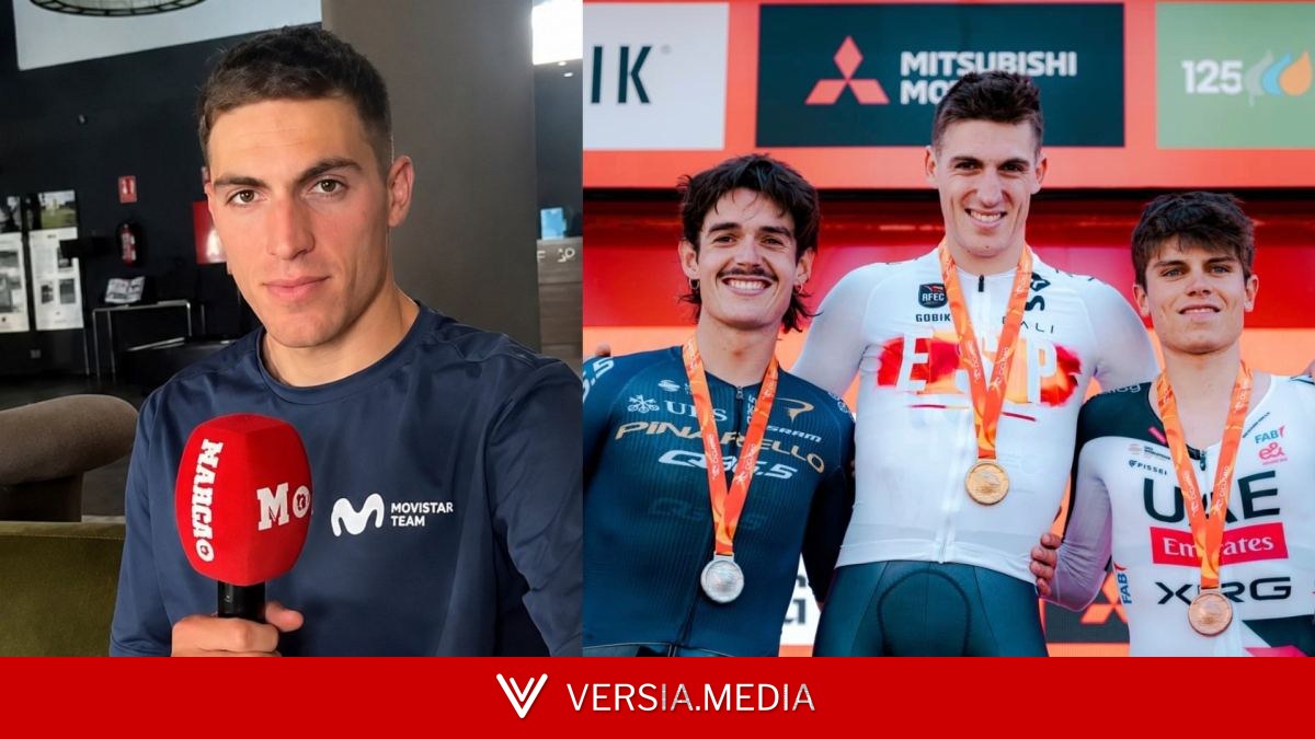 Castrillo, un campeón liberado tras su estreno en Movistar: "Me agobié en 2025 porque las expectativas eran altas tras lo de LaVuelta"
