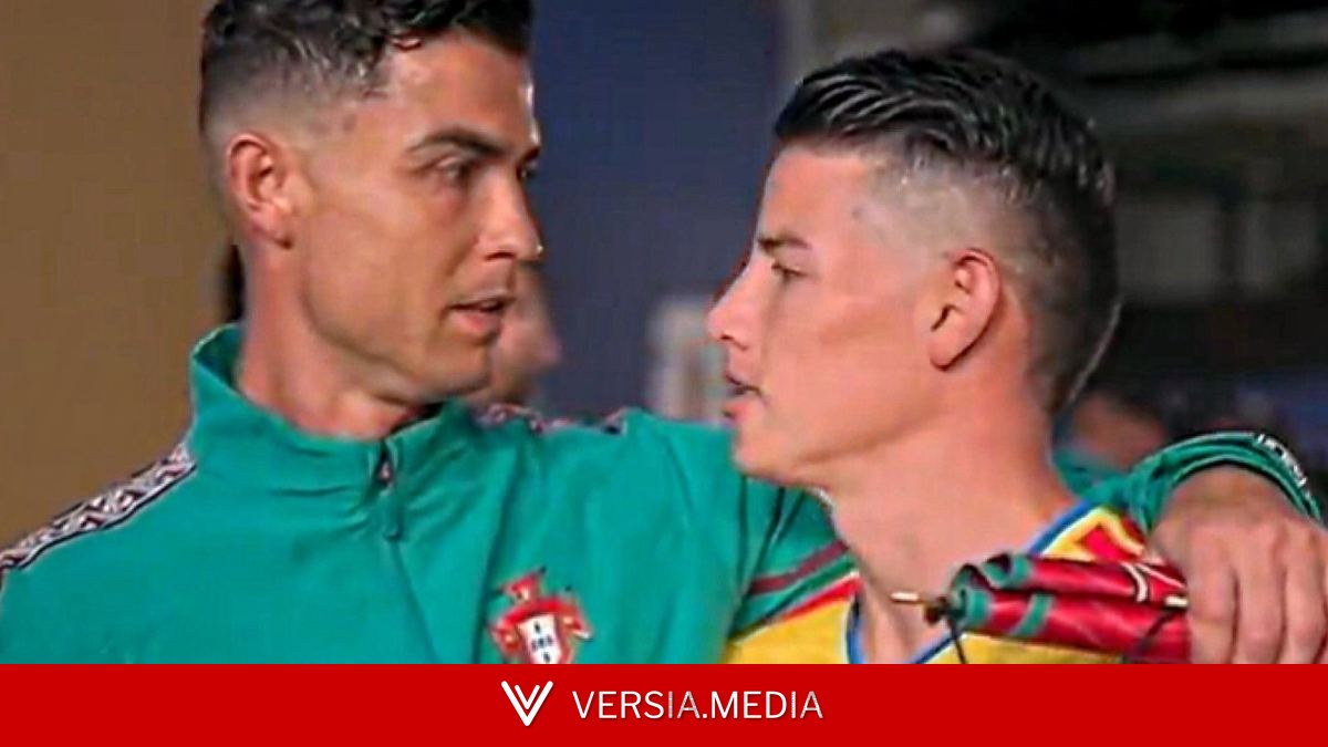 James explica su abrazo con Cristiano Ronaldo: "Yo siempre estaba en su casa..."