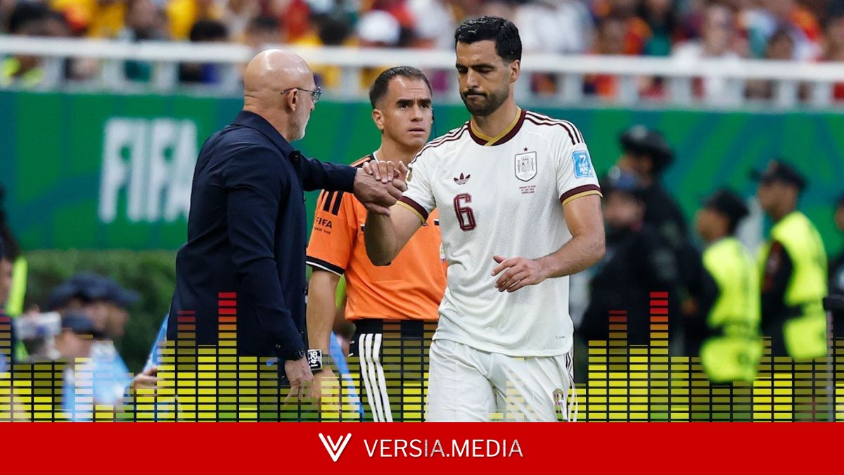 David Sánchez rectifica tras España-Portugal: "Le puse a parir y me equivoqué"