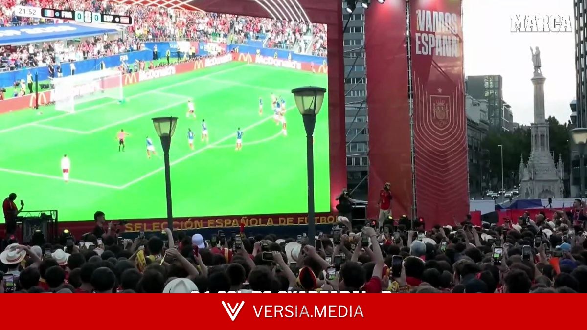 ¡Qué locura de celebración! España arrasa a Francia y las calles enloquecen