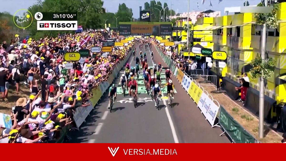 Waerenskjold gana la etapa más rápida de la historia del Tour