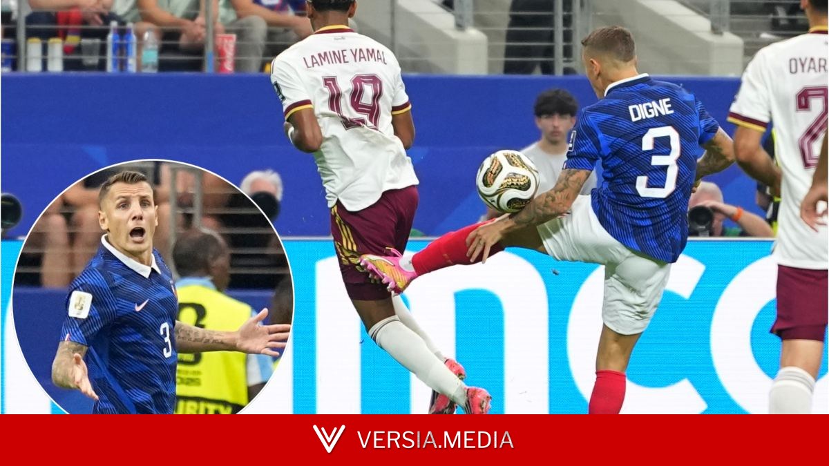 La autocrítica de Digne tras su penalti sobre Lamine: "Decepcionado conmigo mismo"