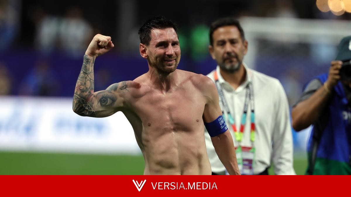 Nunca vi llorando tanto a Lionel
