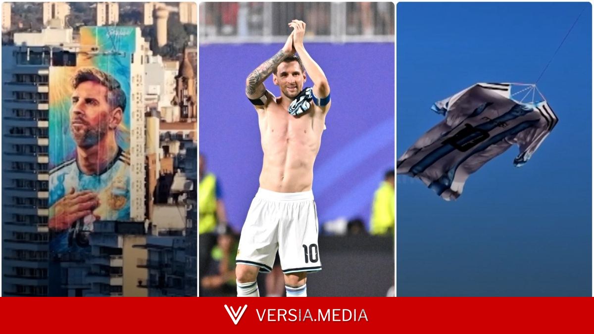 El espectacular homenaje de Rosario a Messi tras el pase a semifinales: "¡Gracias, Leo!"