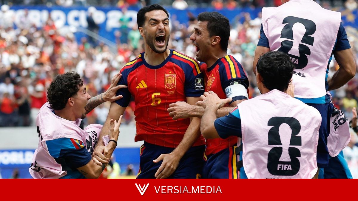 La secuencia del histórico gol de Merino ante Bélgica