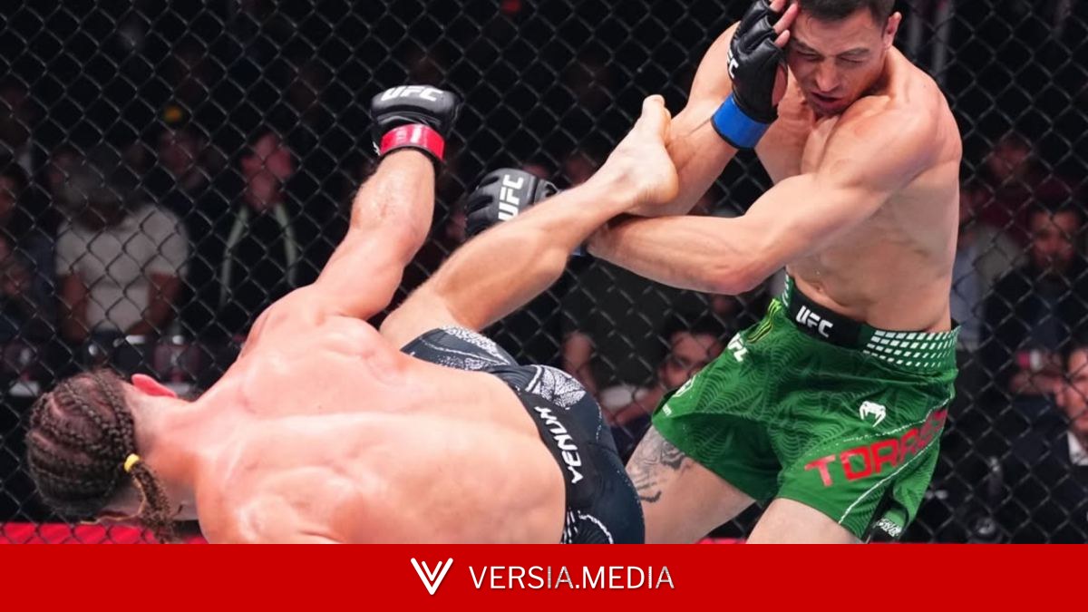 Fiziev noquea a Torres tras una patada giratoria en el UFC Baku