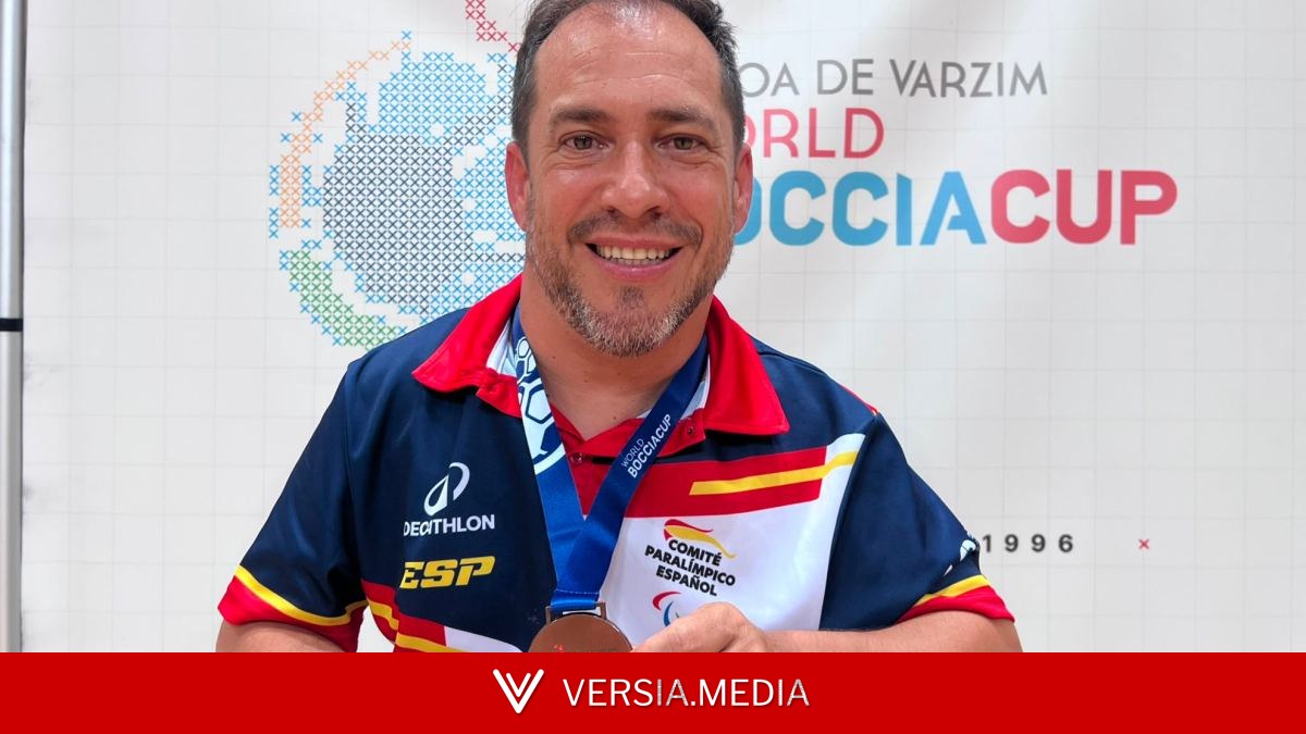 El 'Langui' conquista el bronce en su primera Copa del Mundo de boccia